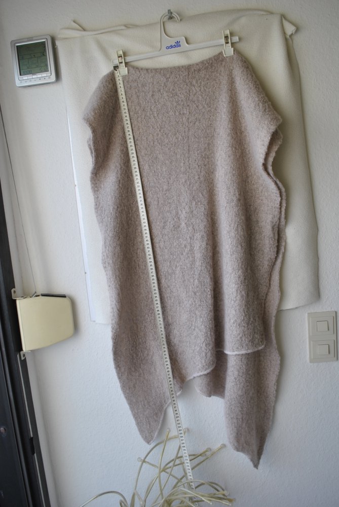 Schal, Riesen Schal, Tuch altrosa rosa XL