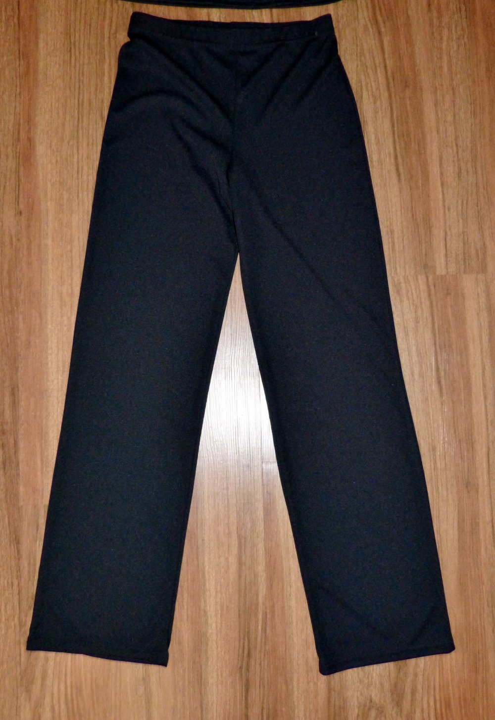 T-Shirt und Hose schwarz, weiß, gestreift, Gr. 36, Vintage