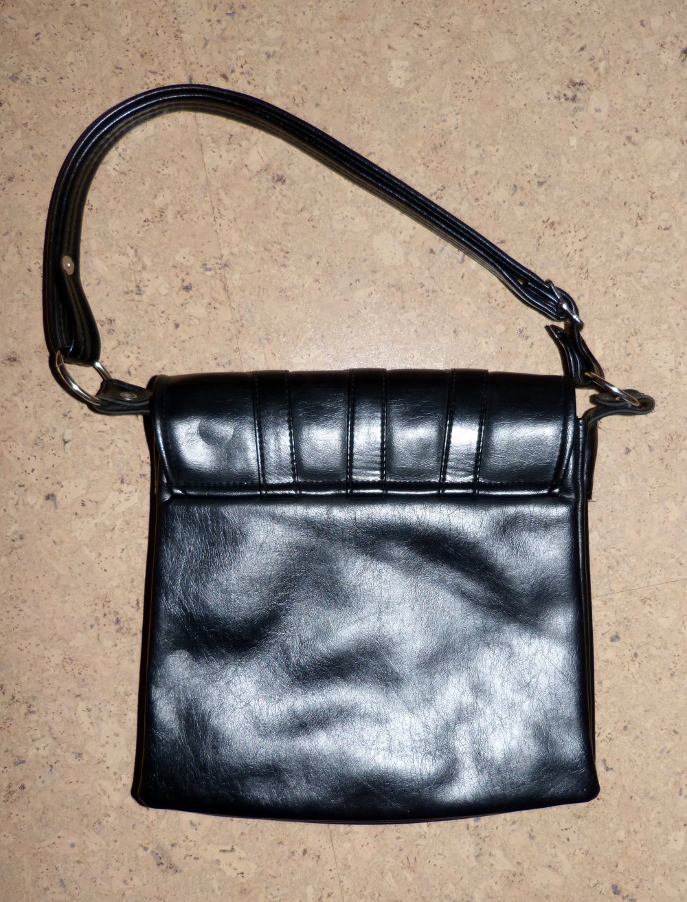 Handtasche, Tasche, schwarz, Vintage