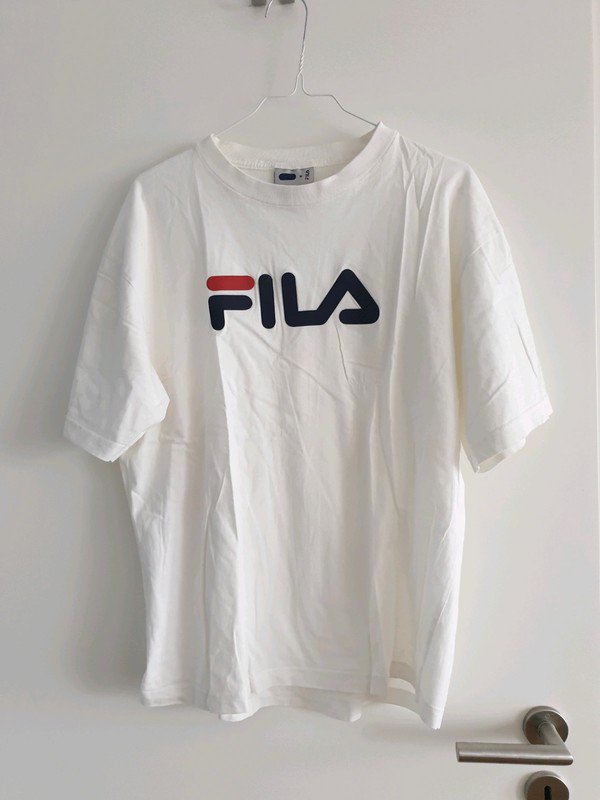 Herren Tshirt Weiß Fila