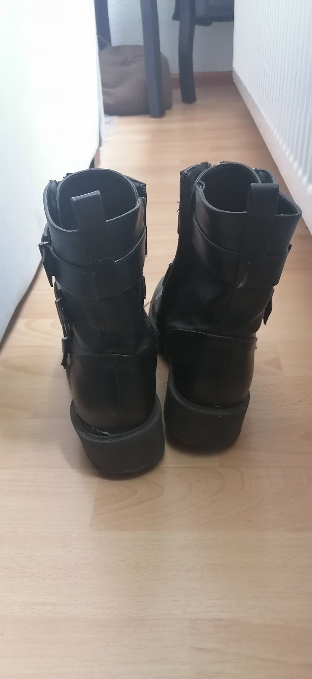 Schwarze Stiefeletten 