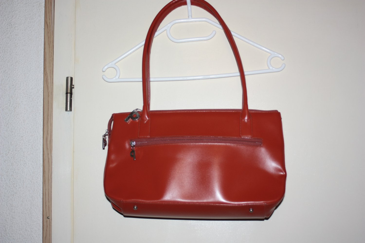 Unbenutzte Orange-Rote Picard Handtasche, Leder