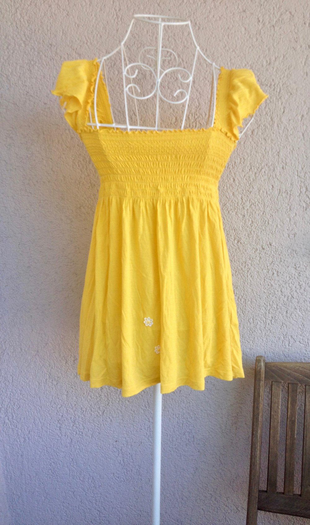 DIY Sommerliches Babydoll Shirt aus Viskose