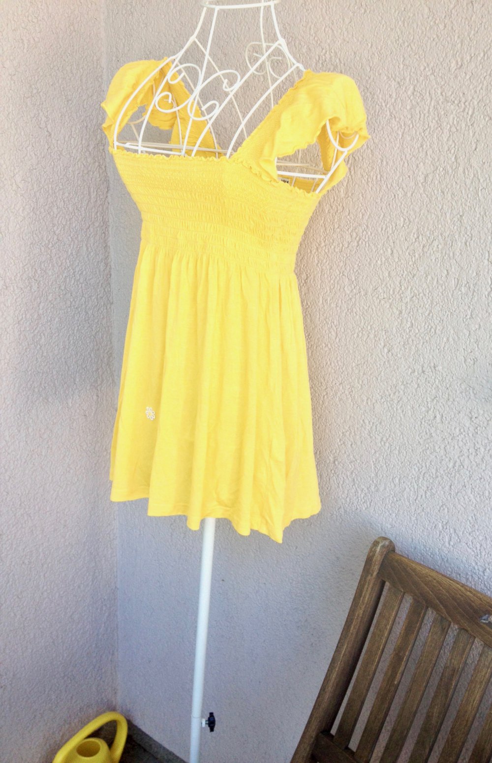 DIY Sommerliches Babydoll Shirt aus Viskose