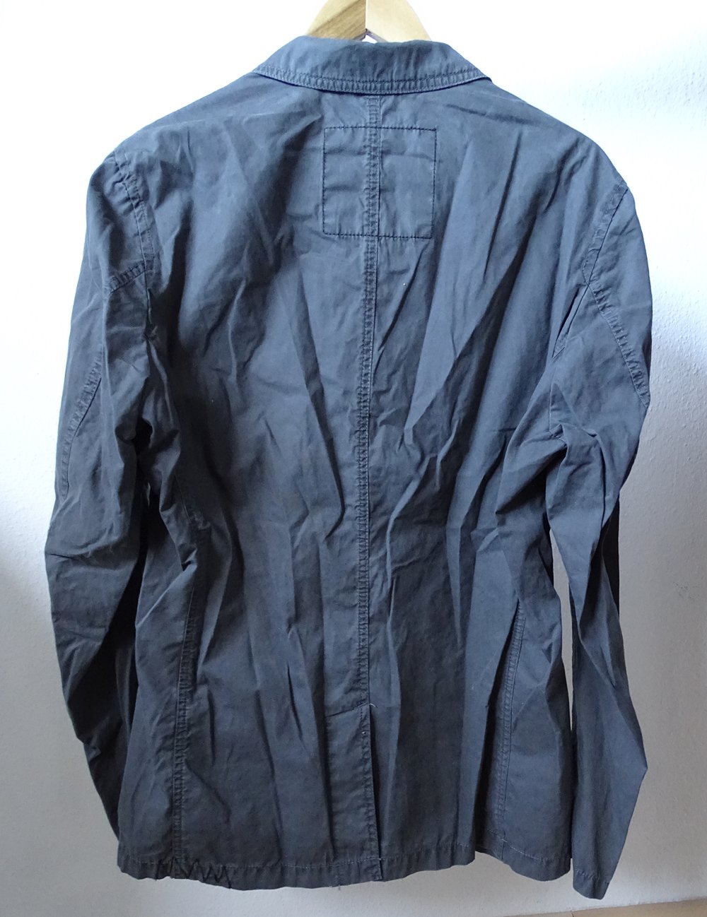 Herren Blazer lang grau L