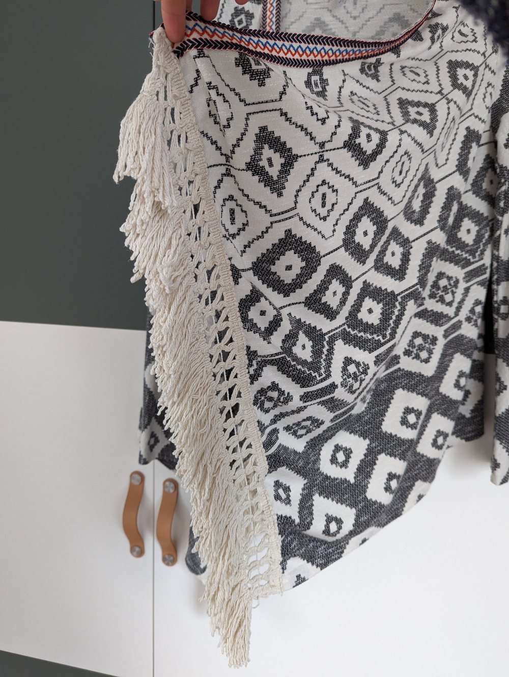 Boho Cardigan mit Fransen