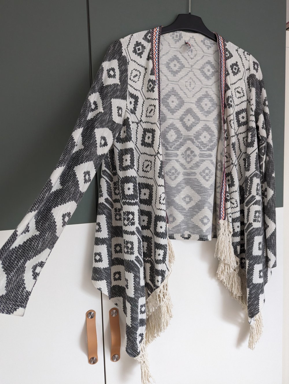 Boho Cardigan mit Fransen