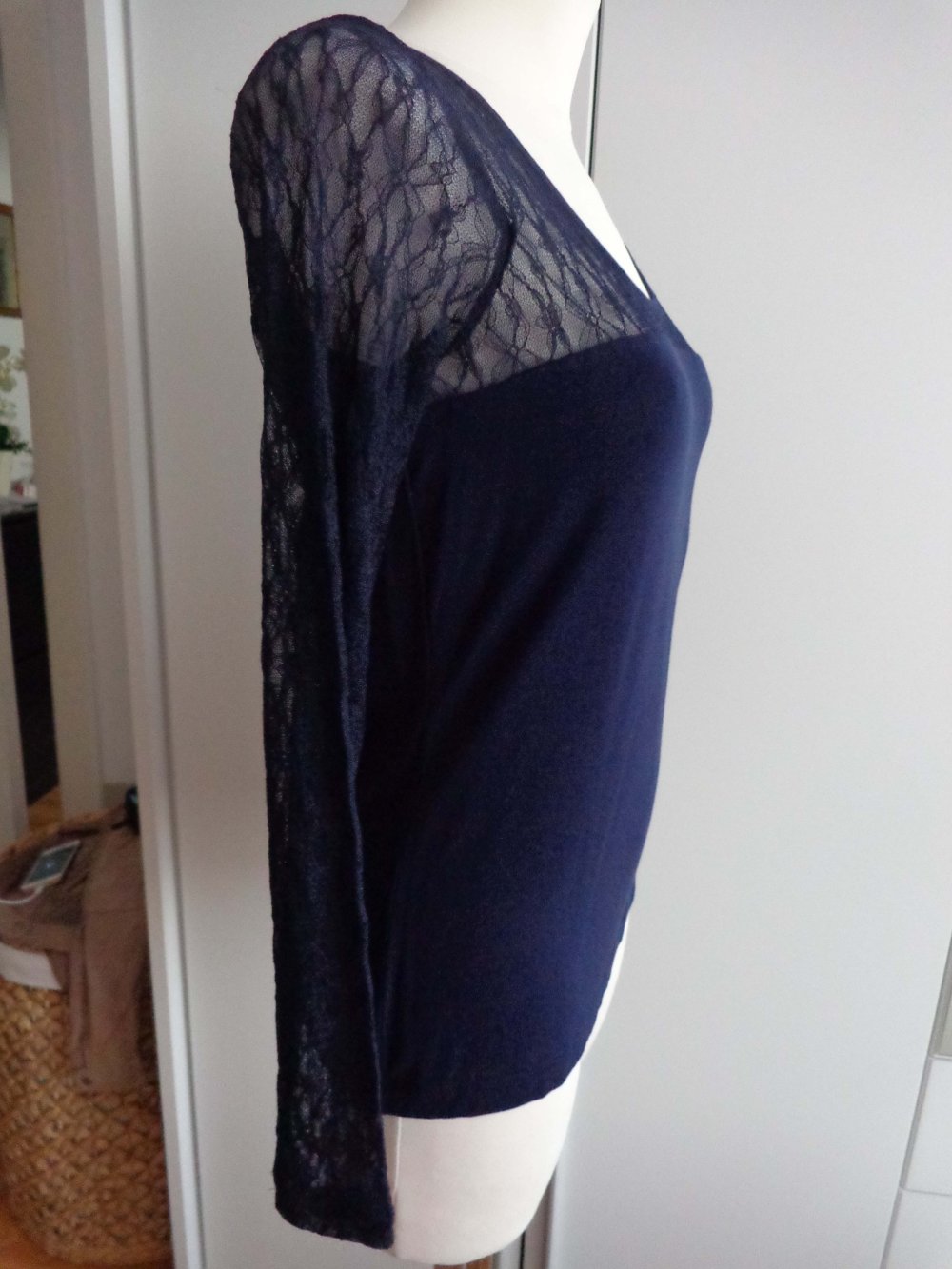 Shirt mit Spitze