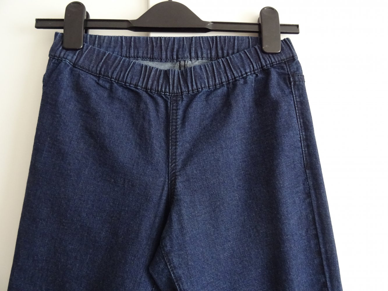 blaue Jeggings