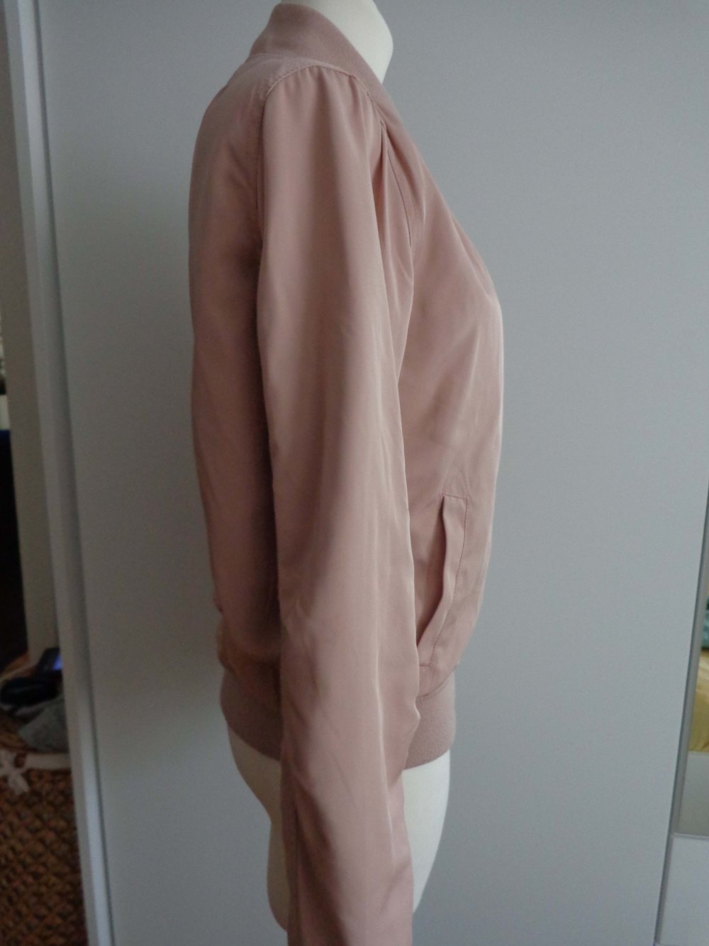 Bomberjacke in rosa