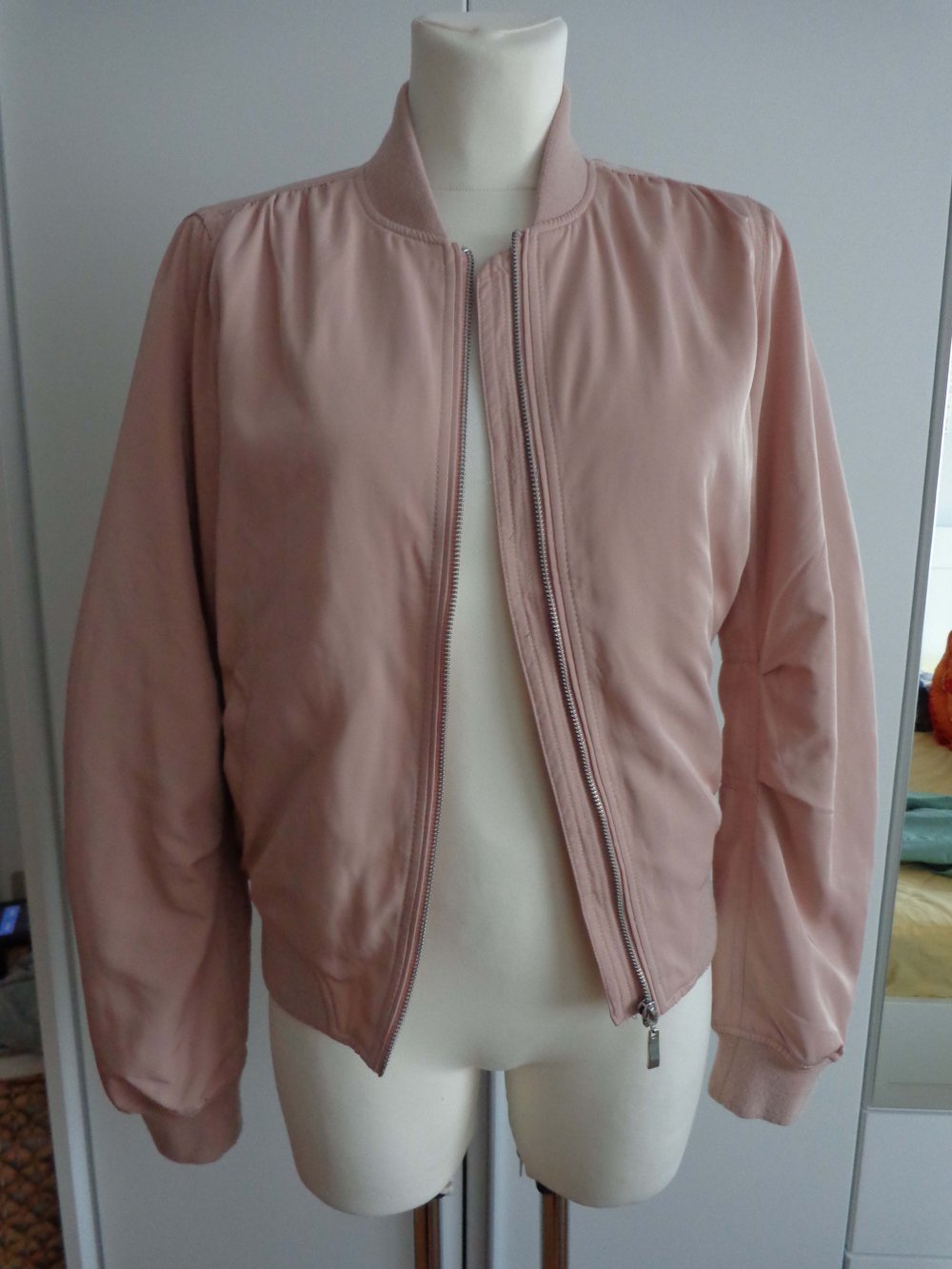 Bomberjacke in rosa