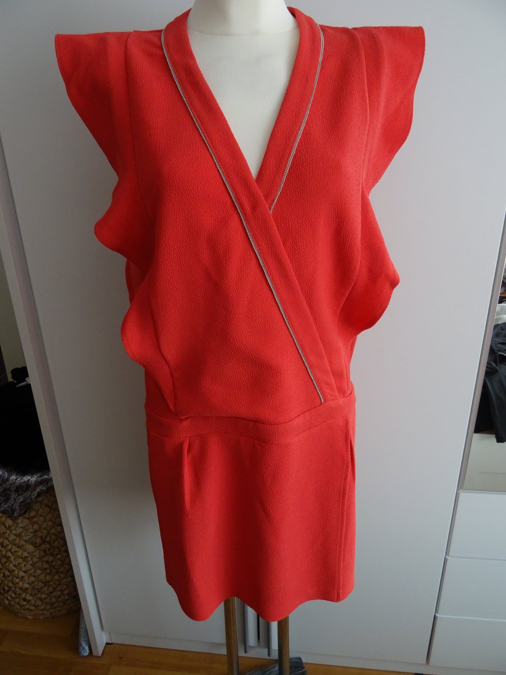 Kleid in korall