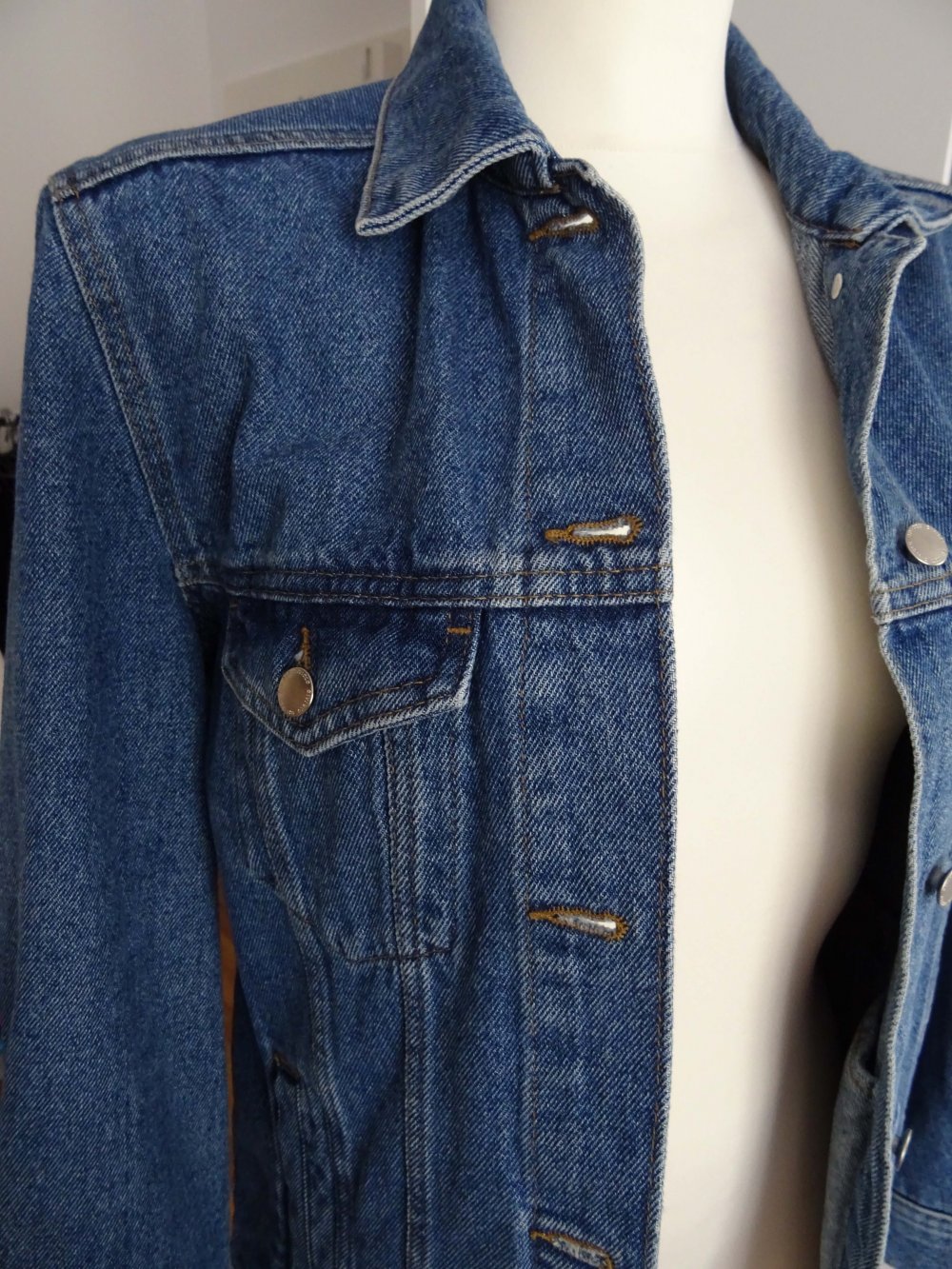 Oversize-Jeansjacke