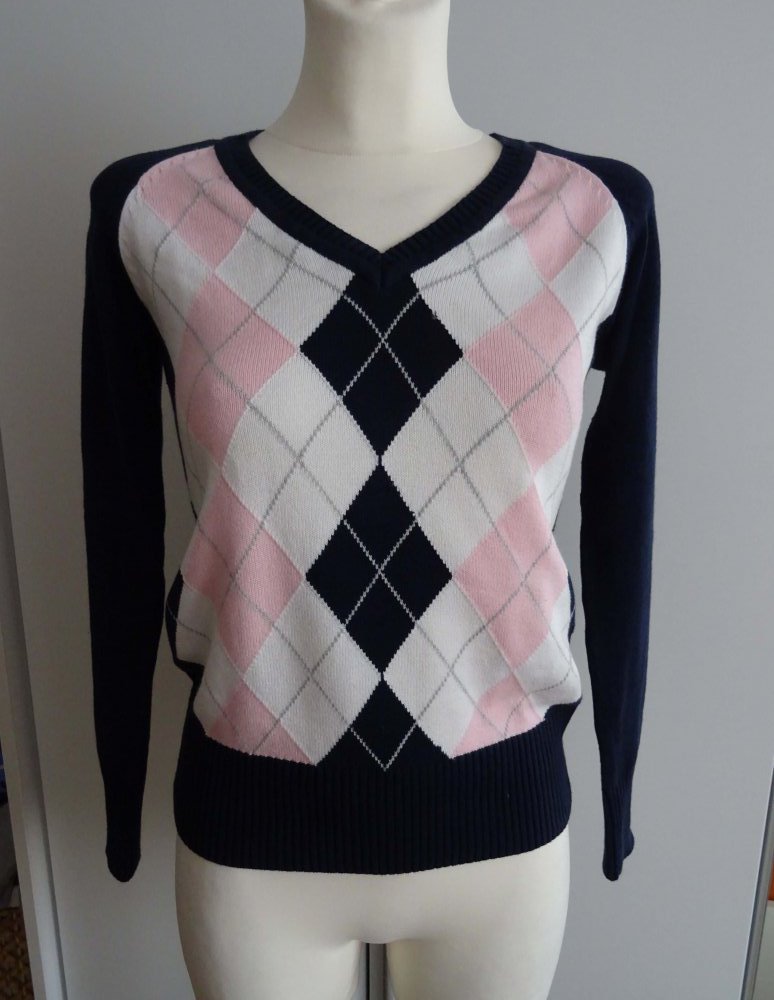 Pullover mit V-Ausschnitt