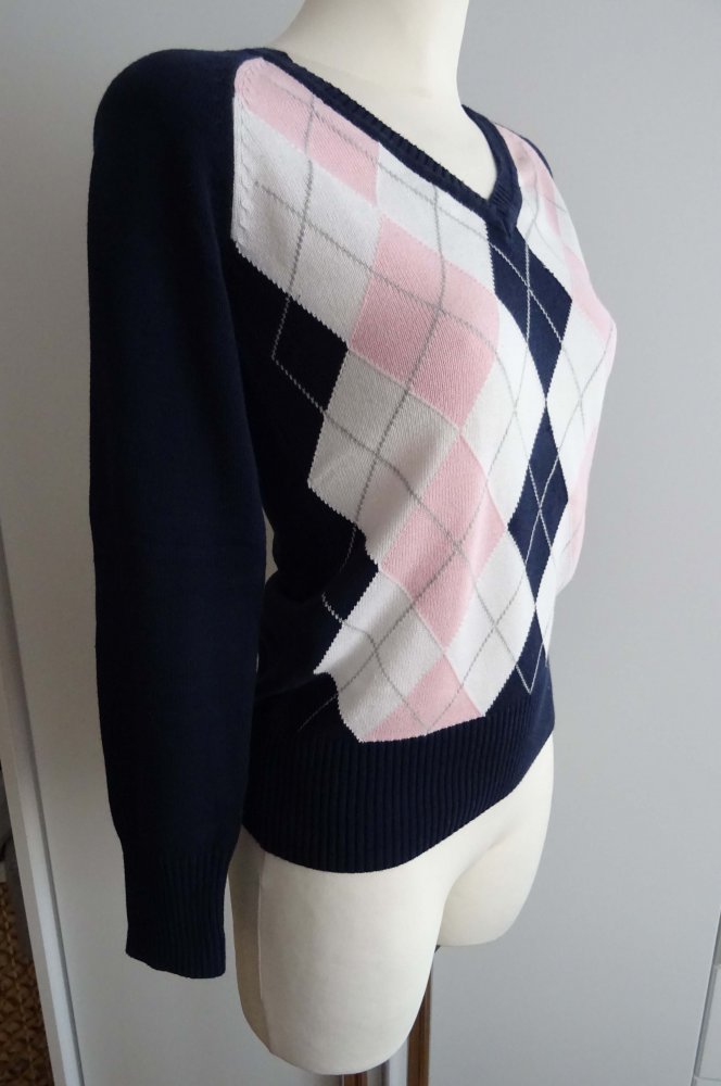 Pullover mit V-Ausschnitt
