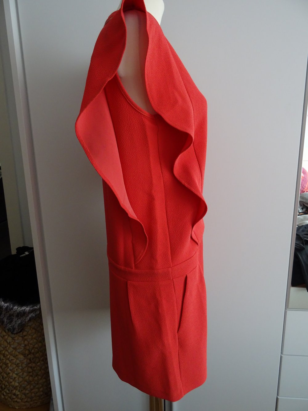Kleid in korall