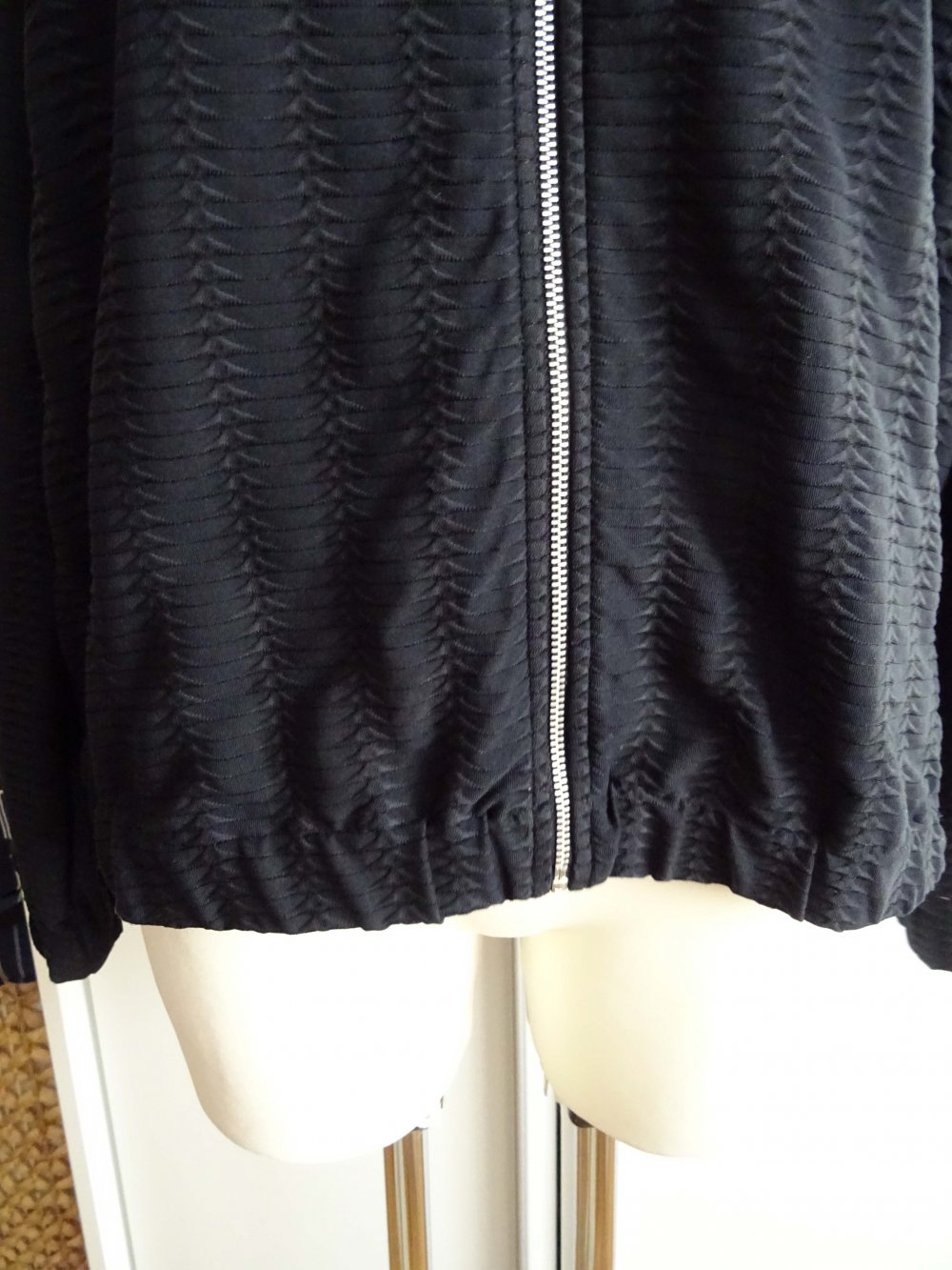 dunkelblaue Jacke