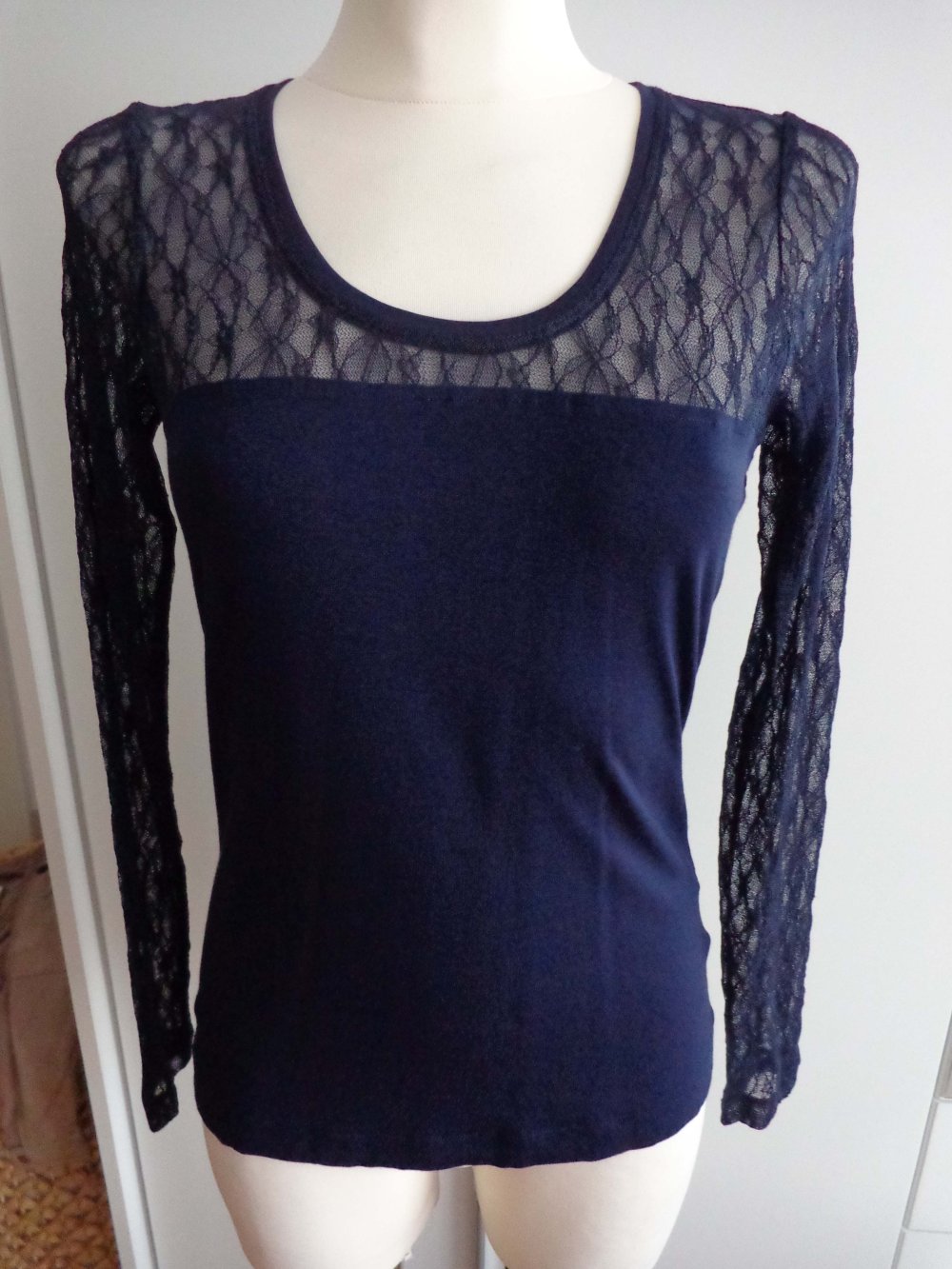 Shirt mit Spitze