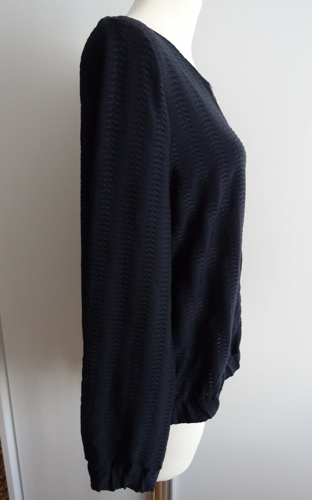 dunkelblaue Jacke