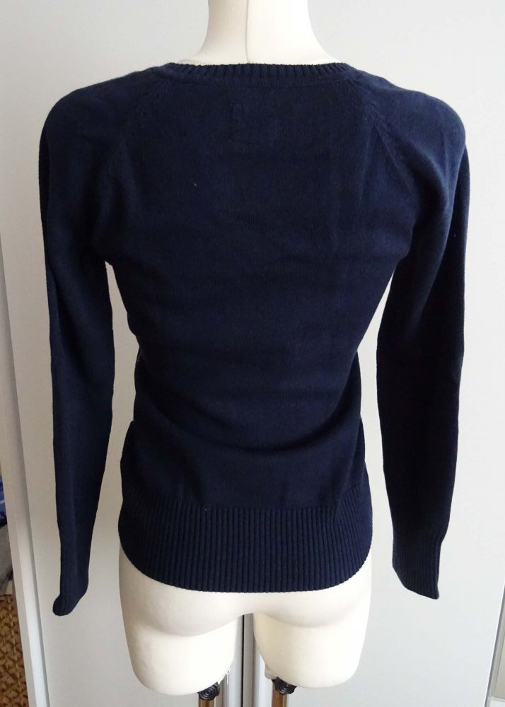 Pullover mit V-Ausschnitt