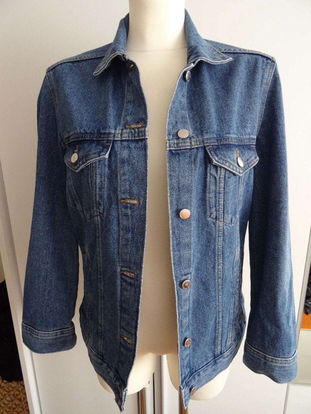 Oversize-Jeansjacke