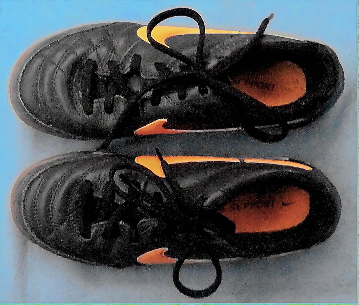 Sportschuhe / Turnschuhe - NIKE Tiempo Natural IV LTR IC -  Größe EUR 34 