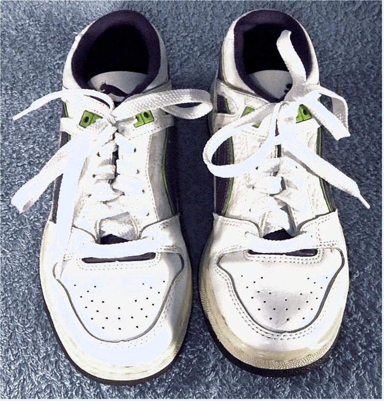Damen Sportschuhe / Turnschuhe von Puma - Obermaterial Leder / Syntetik - Größe 38 1/2