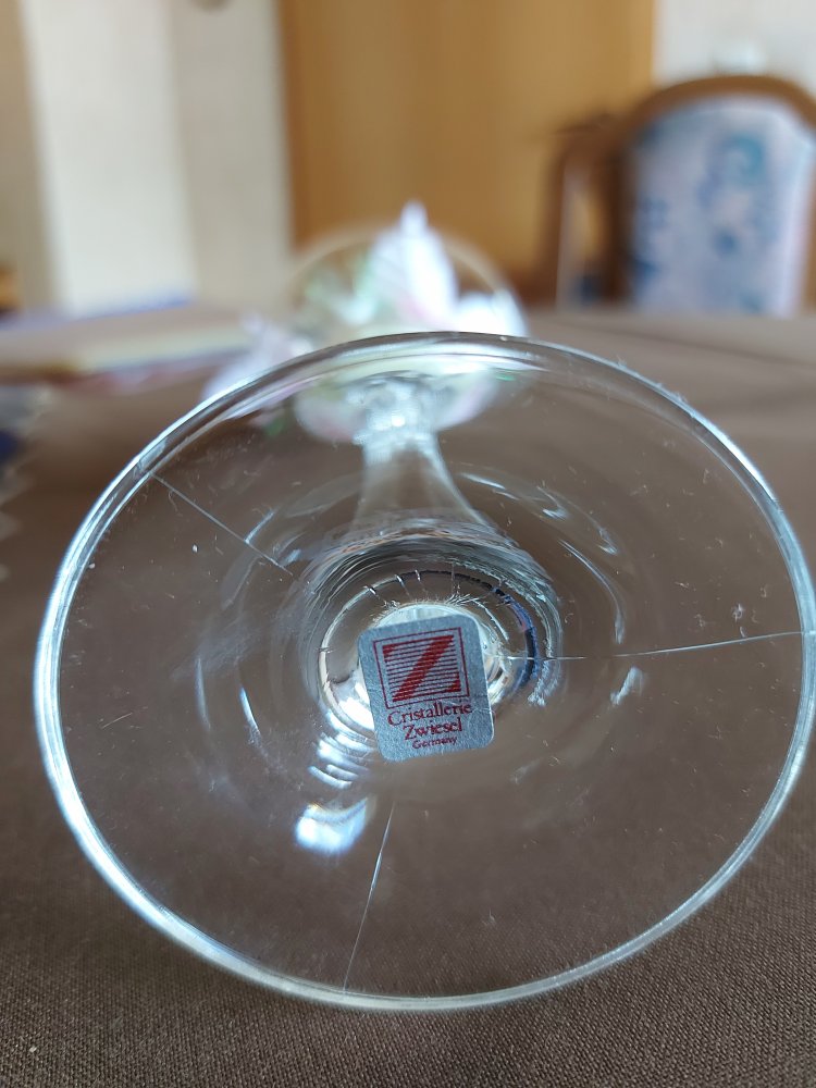 Kerzenhalter, Kerzenständer, Kristallglas, Zwiesel