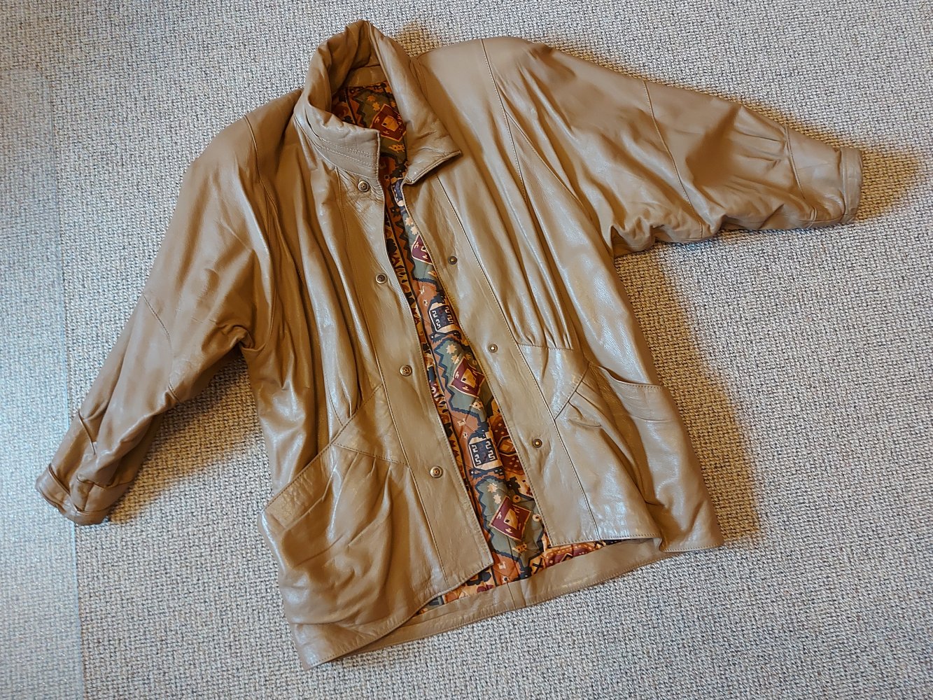 Lederjacke Gr. 40