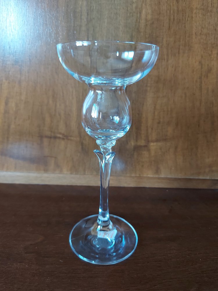 Kerzenhalter, Kerzenständer, Kristallglas, Zwiesel