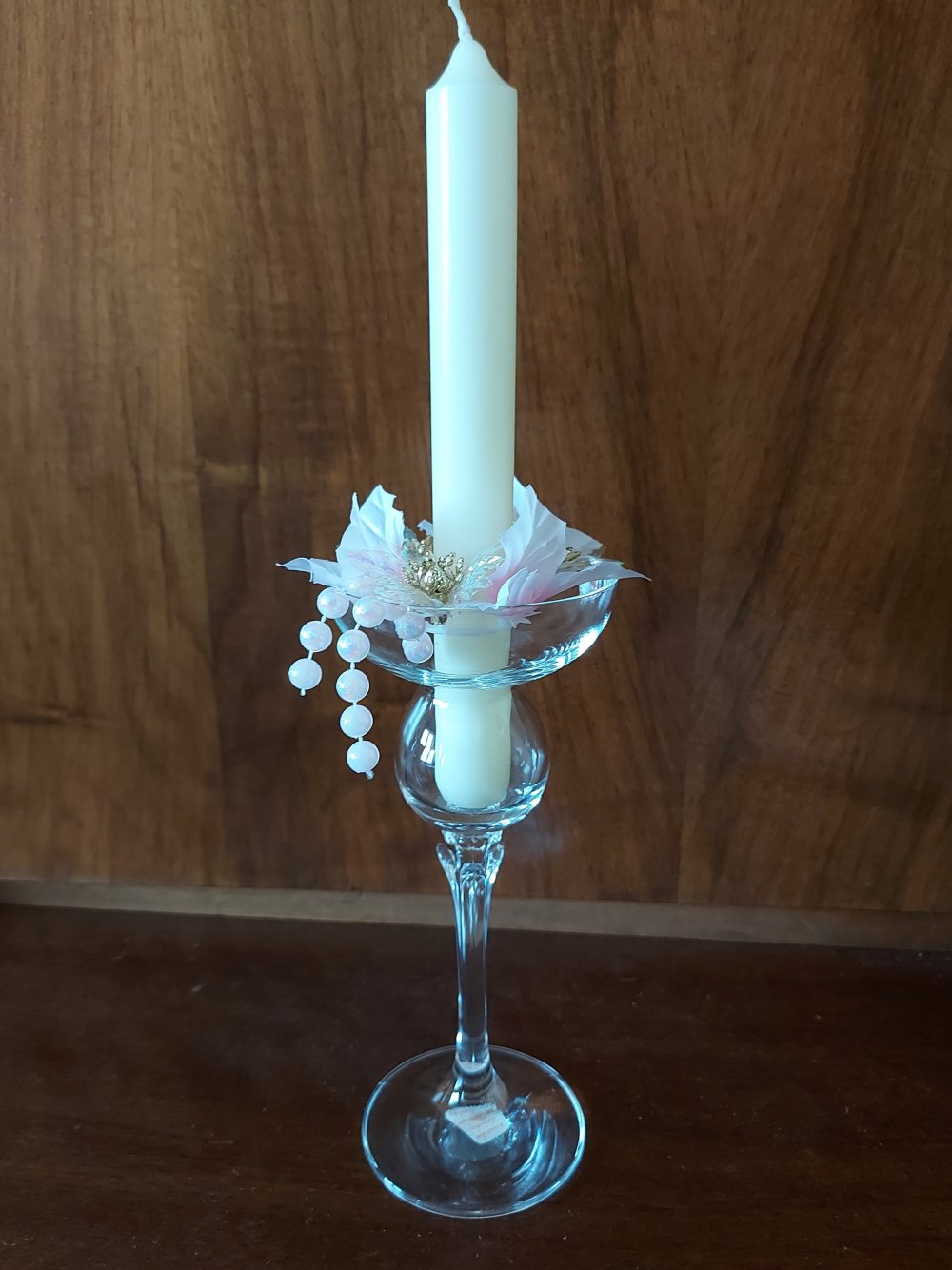 Kerzenhalter, Kerzenständer, Kristallglas, Zwiesel