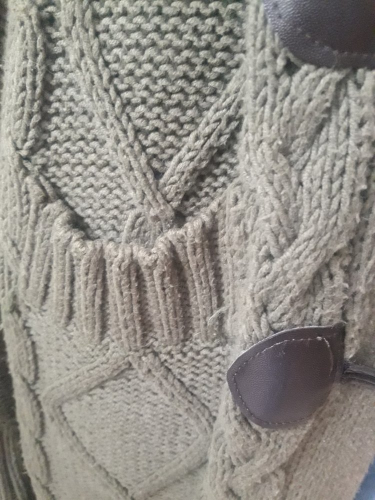 Toller Strickmantel