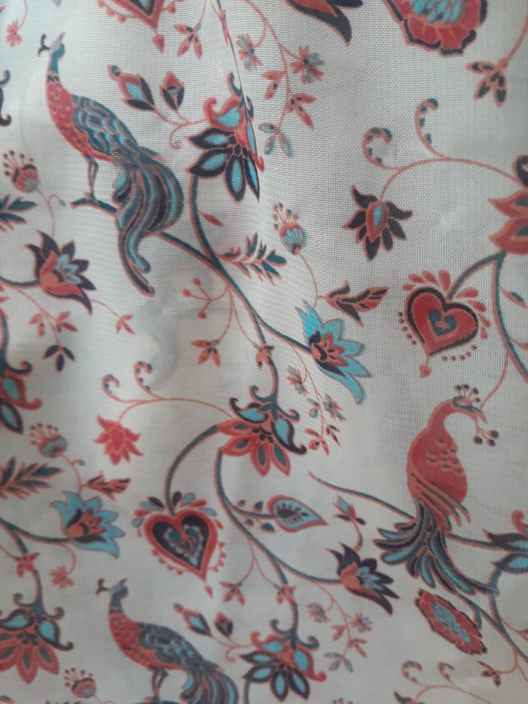 Offene Longbluse