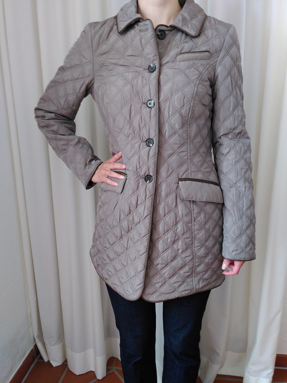 Longsteppjacke Leichte Steppjacke Madeleine