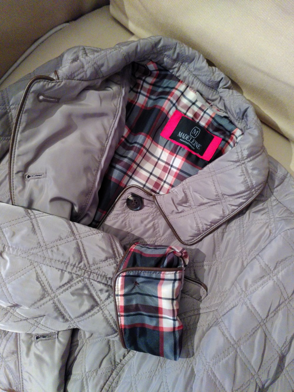 Longsteppjacke Leichte Steppjacke Madeleine