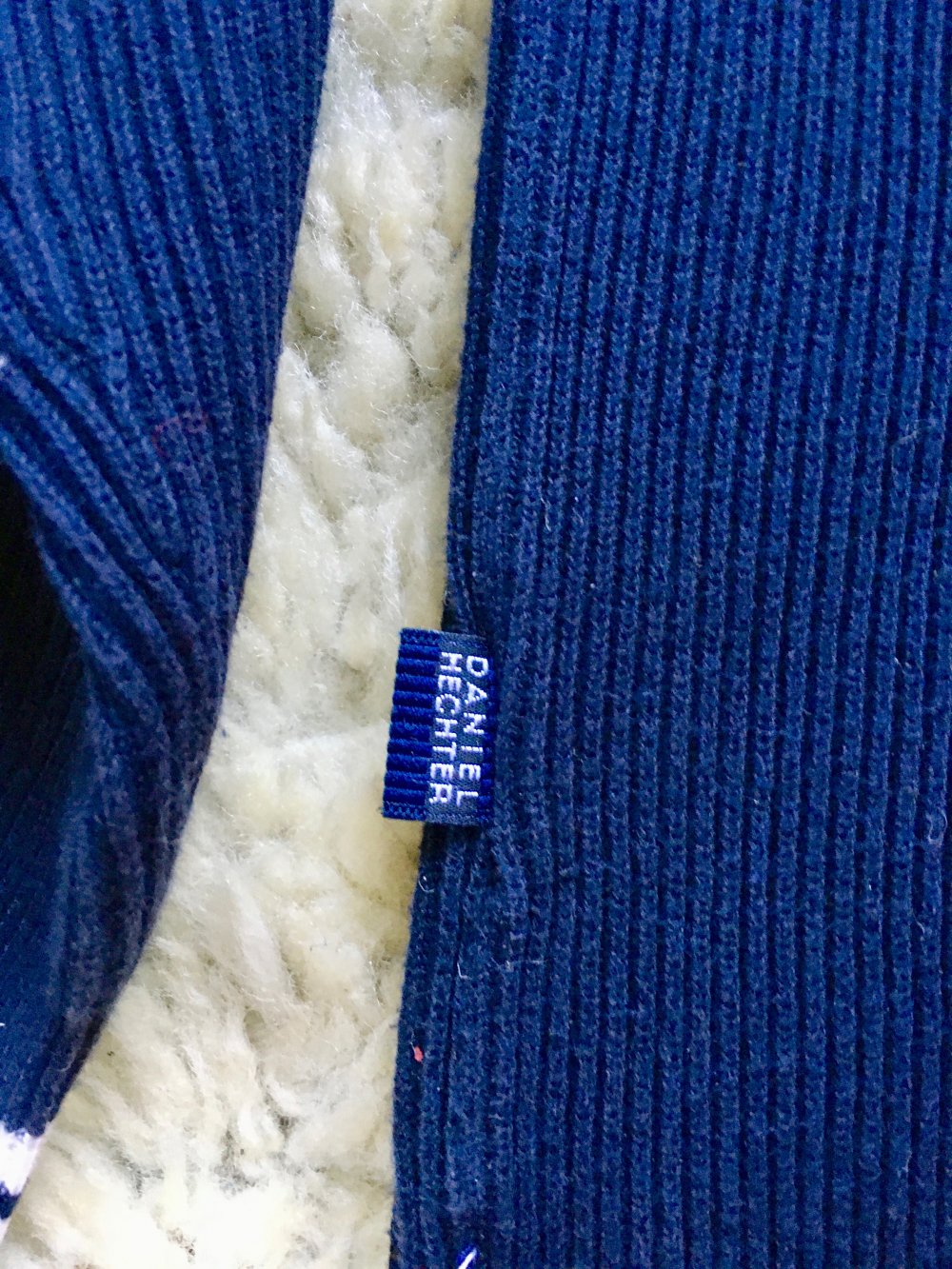 DANIEL HECHTER - neu: BW Herren Polopullover, marineblau, M