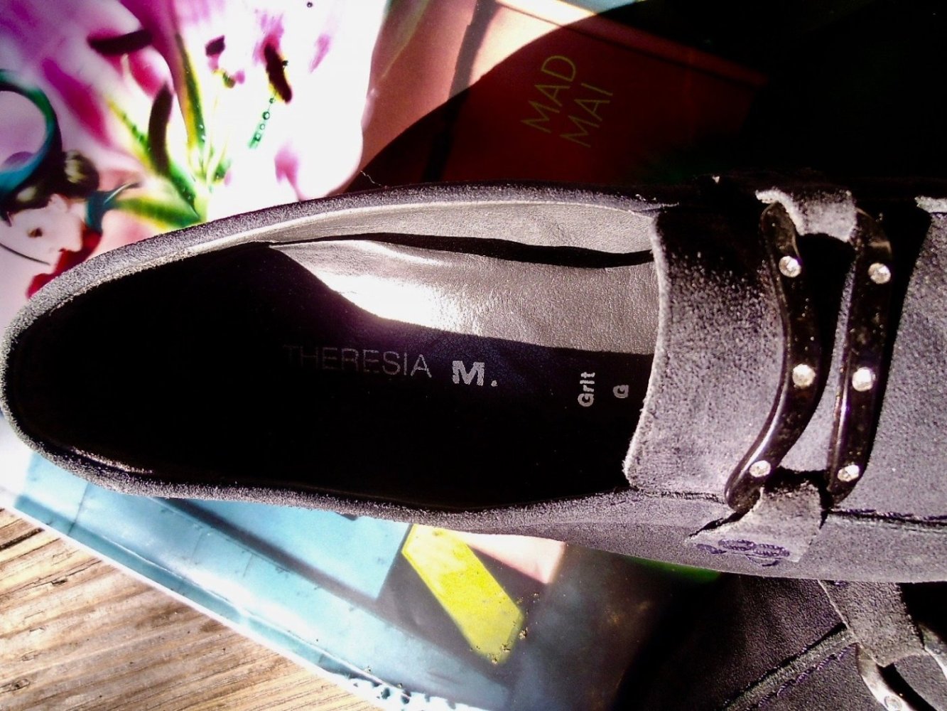 super #Velourleder#loafer, #Gr.4,5, topgepflegt