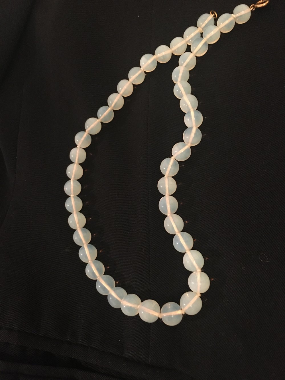 Perlen Halskette, neu, opalescenz, 'Choker'-kette