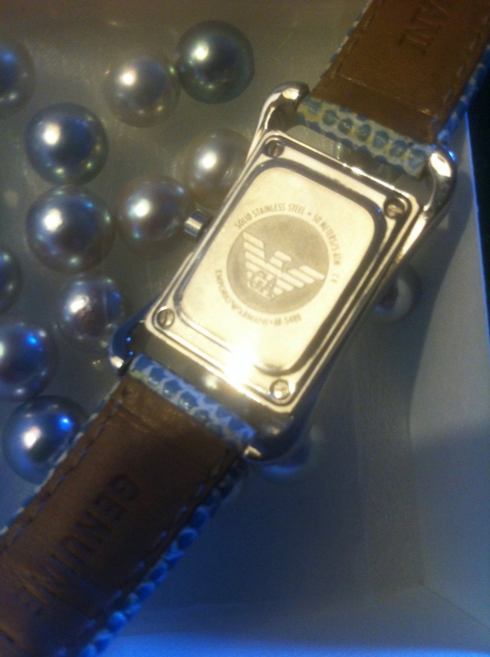 sale: Emporio Armani-Da.uhr Quartz, neue Batt. ! funktioniert super