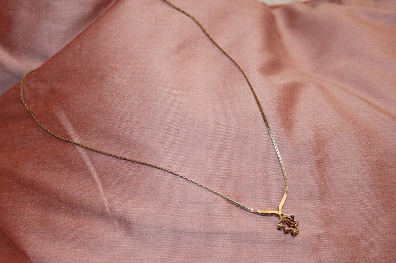 SilberCollier, 5 Rubine, 925er gestempelt