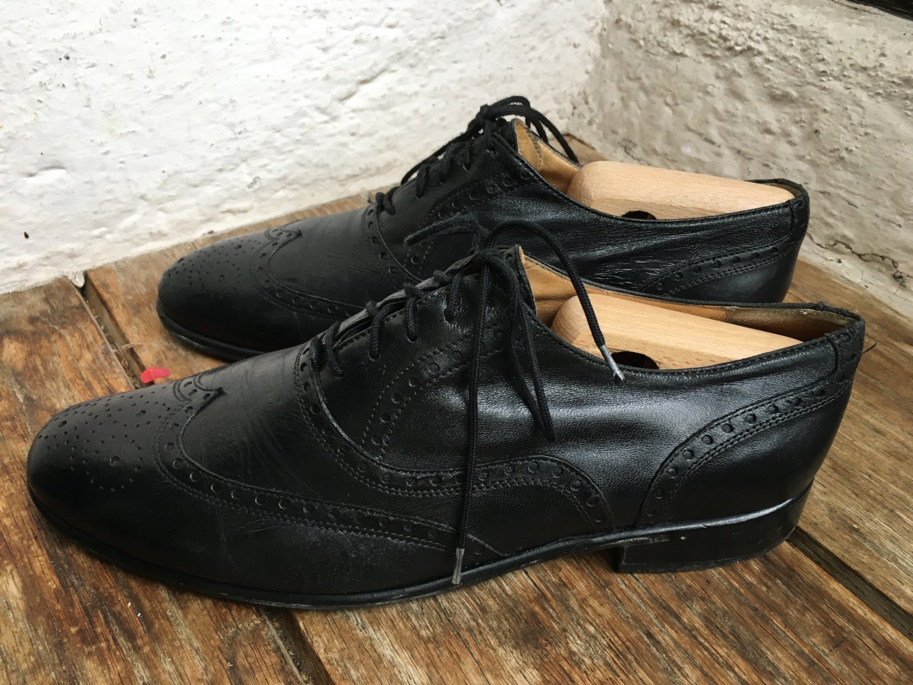 He.Derby Halbschuh, echtLeder, ca.42, klassisch SALEpreis !