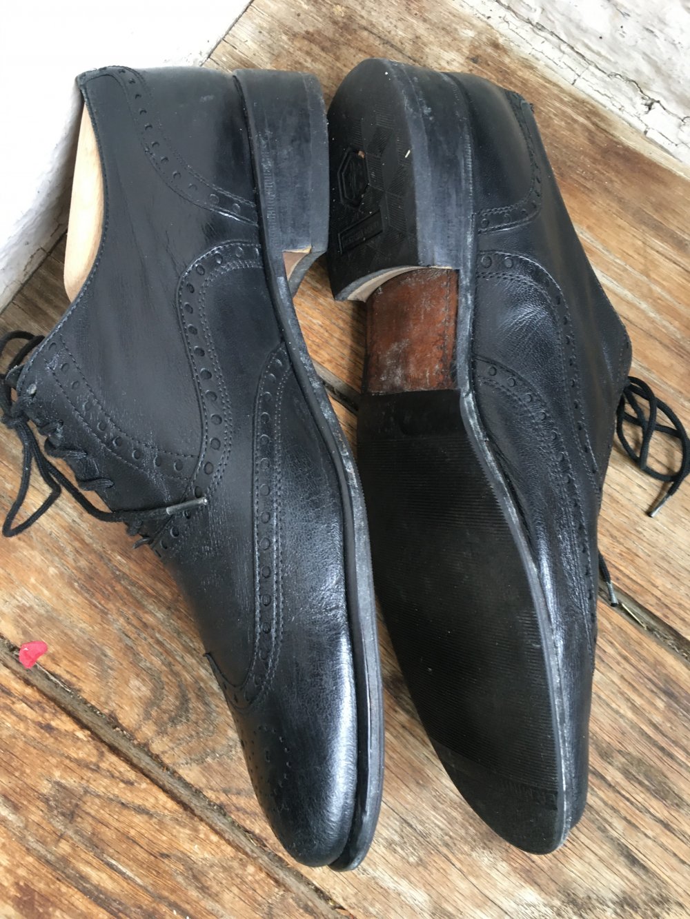 He.Derby Halbschuh, echtLeder, ca.42, klassisch SALEpreis !