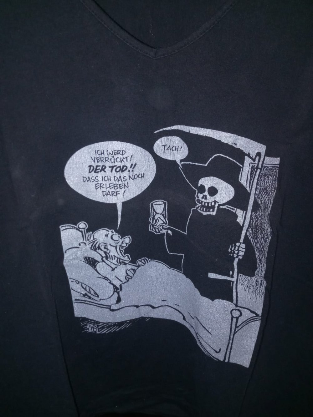 Der Tod - Comic,Cartoon Shirt