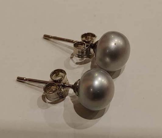 Ohrstecker silber