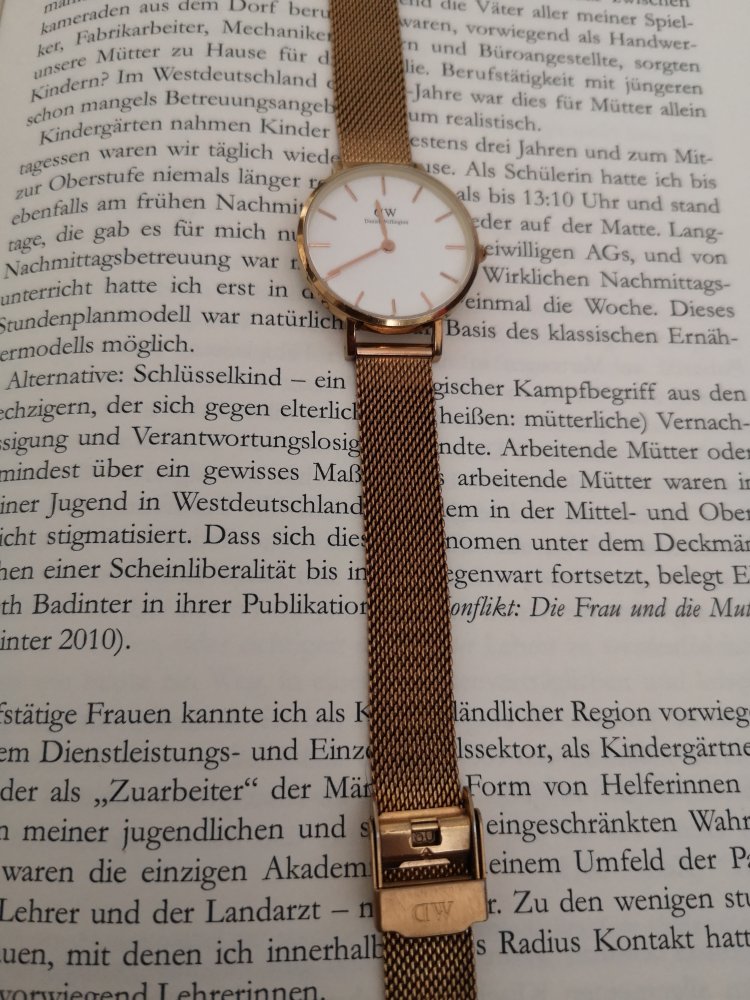 Petite Melrose Roségold Daniel wellington 