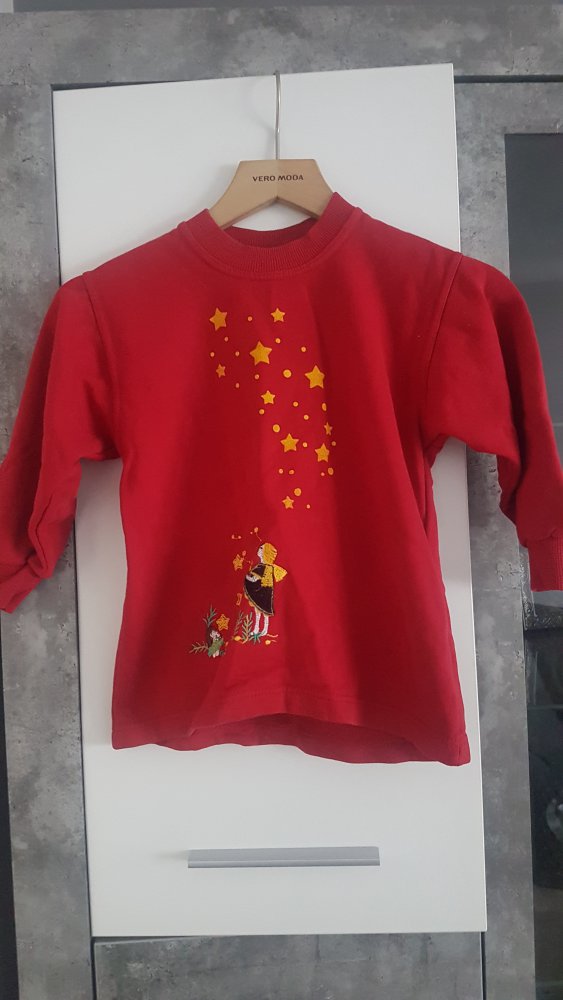 Roter Pullover 
