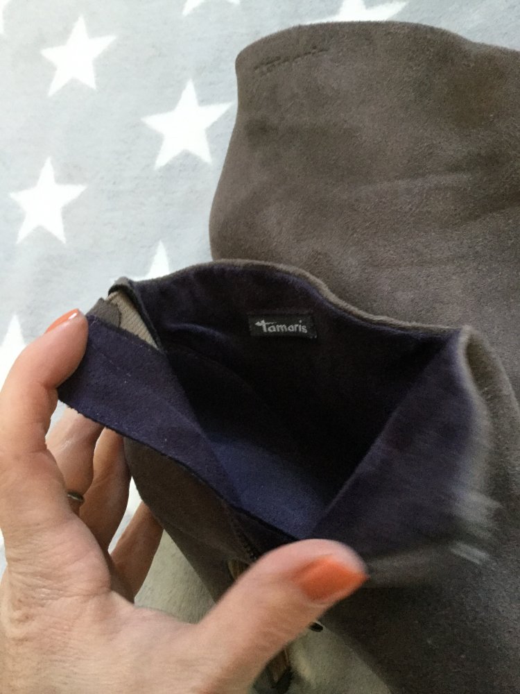 Tamaris Stiefelette 37 taupe 3x getragen NP 50€