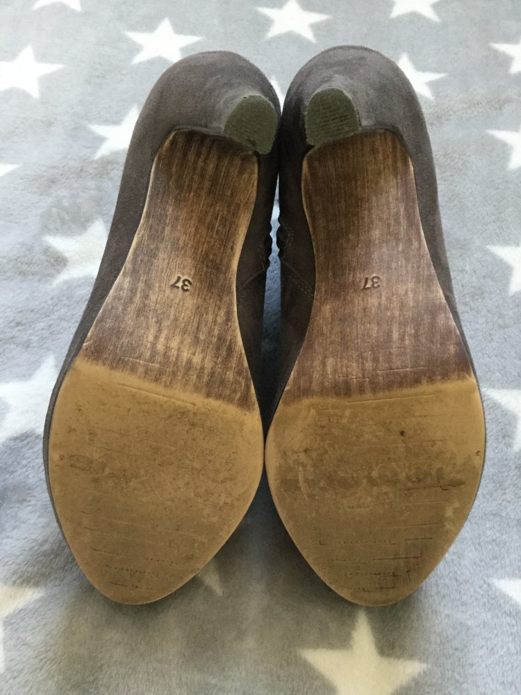 Tamaris Stiefelette 37 taupe 3x getragen NP 50€