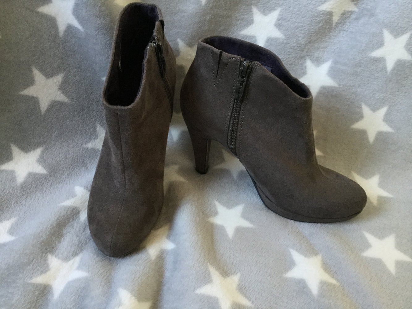 Tamaris Stiefelette 37 taupe 3x getragen NP 50€