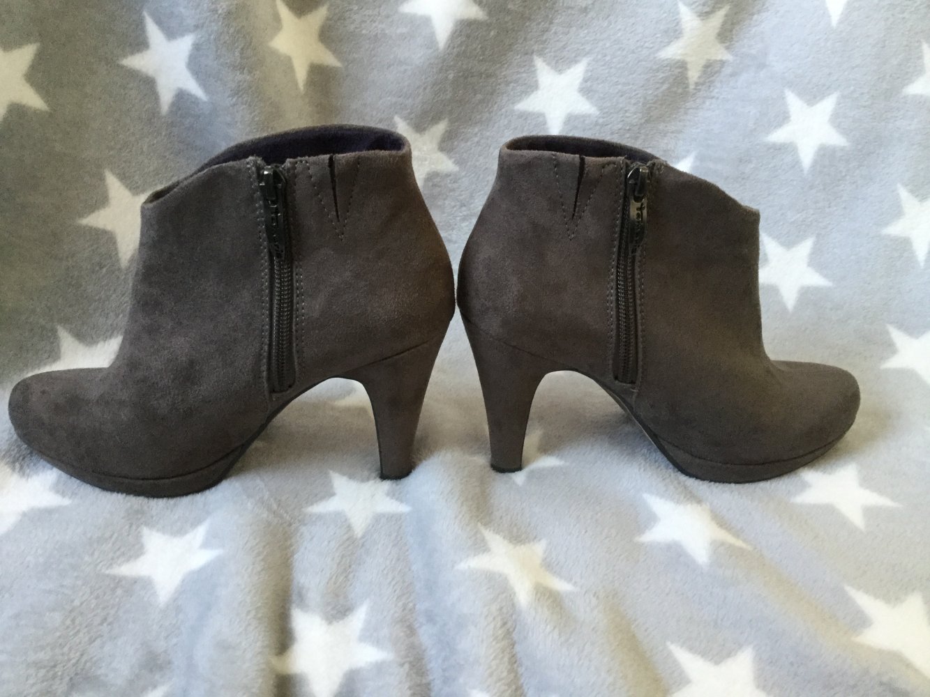 Tamaris Stiefelette 37 taupe 3x getragen NP 50€